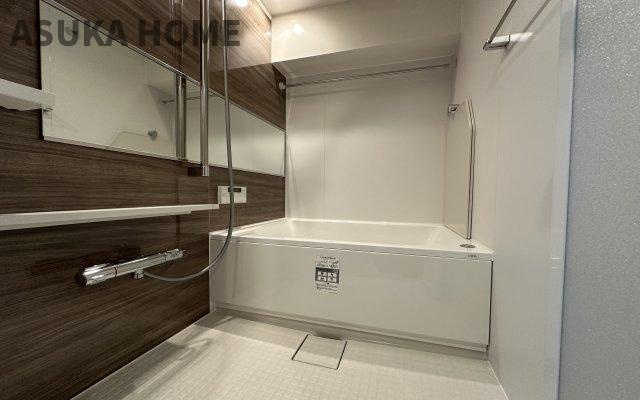 菱興洋光台マンションの浴室|毎日の疲れを癒すバスタイム。浴室換気乾燥暖房機付きでお風呂の環境の維持にも！