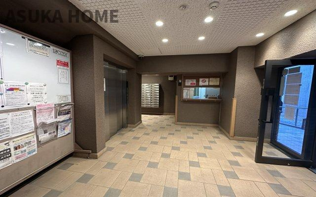 菱興洋光台マンションのエントランス|整備されたエントランス部分です♪不在時にもあると大変便利な宅配ボックスも完備♪