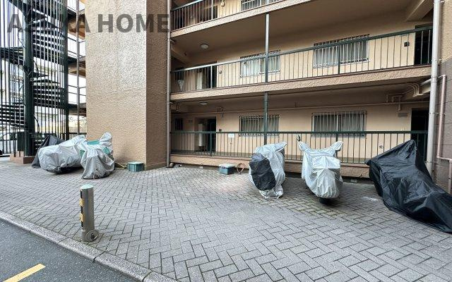 菱興洋光台マンションのその他共用部分|バイク置場の空き状況については、その都度、確認いたしますのでお気軽にお聞きください。