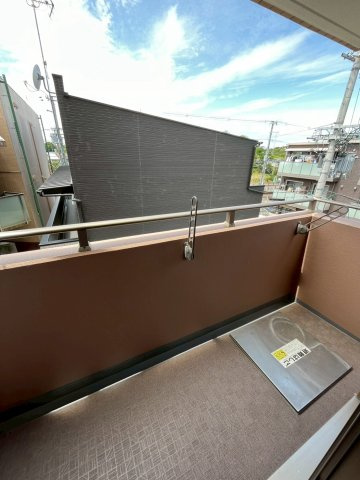 シャルマンフジもずウエストのバルコニー