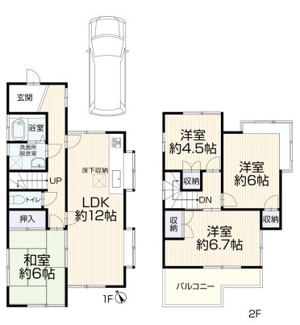 【間取り】 | 中古戸建　神戸市西区長畑町 | ４ＬＤＫ