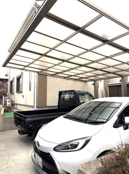 城屋敷借家４の駐車場