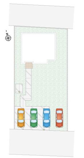 【区画図】 | 羽生市藤井上組　新築戸建　全12棟　4号棟