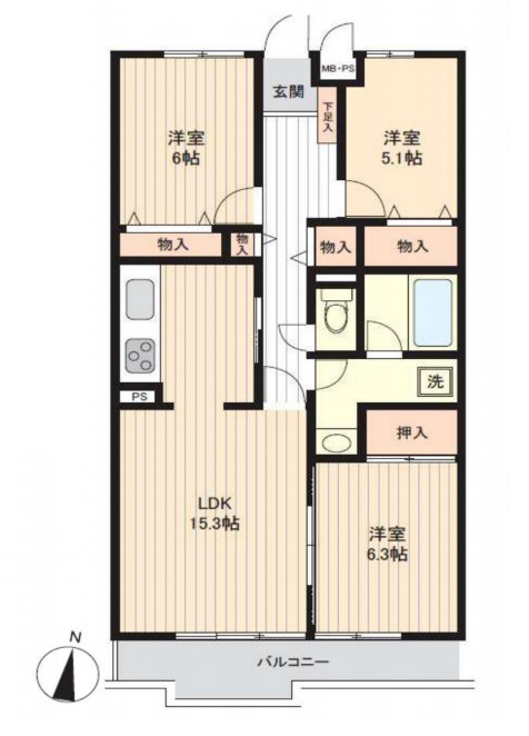 ライオンズマンション大宮指扇　第二