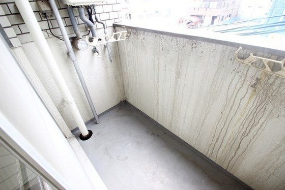 ハイム宇品のバルコニー