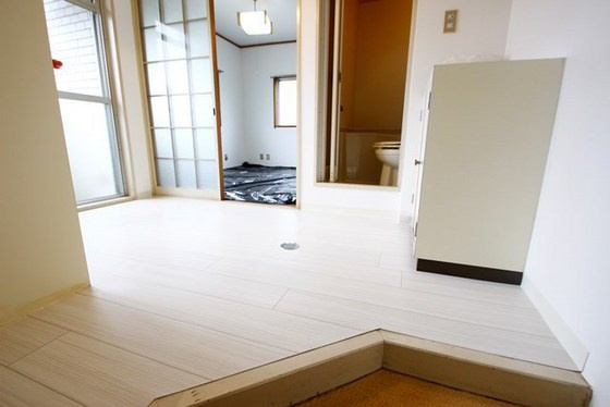 ハイム宇品の洗面所