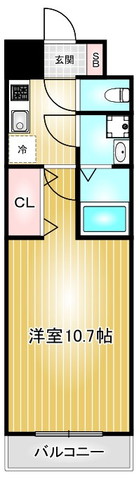 CREST TAPP金山｜名古屋市の賃貸ならMy賃貸の間取り|CREST TAPP金山