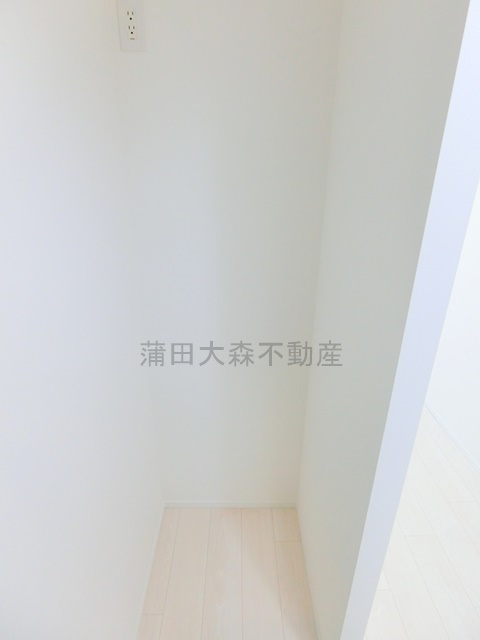 LUORE池上のキッチン|冷蔵庫置き場