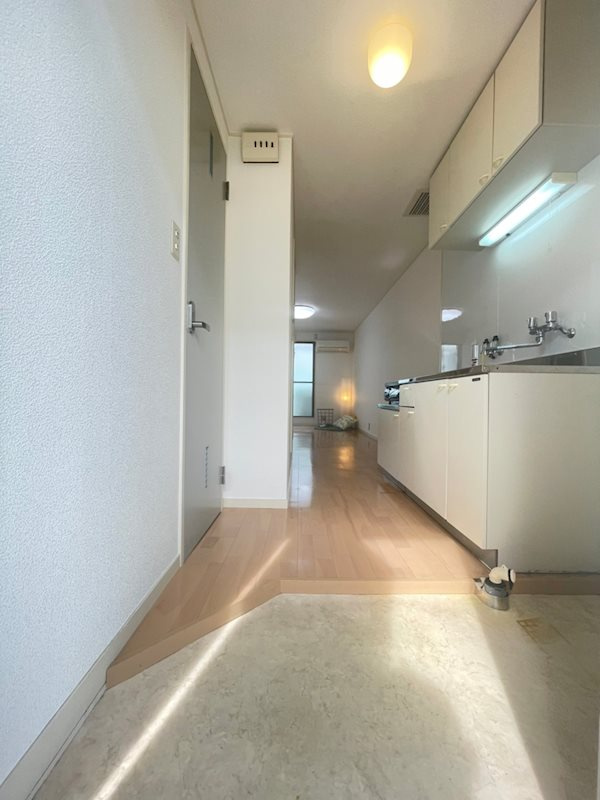 笠原マンションの玄関