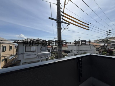【バルコニー】 | 明石市朝霧台　新築戸建3号棟　仲介手数料無料！ | 落ち着いた時間を過ごせるバルコニーです