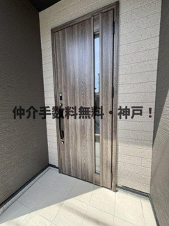 【玄関】 | 明石市朝霧台　新築戸建3号棟　仲介手数料無料！ | シンプルで使いやすい玄関です