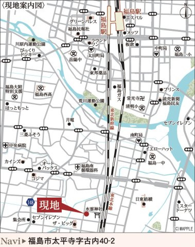 【地図】 | Livele Garden.S　大森・太平寺　３号棟 | ★内覧予約でブランド米2kg★