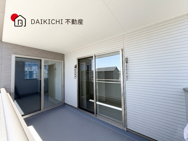 【バルコニー】 | 羽生市藤井上組　新築戸建　全12棟　5号棟