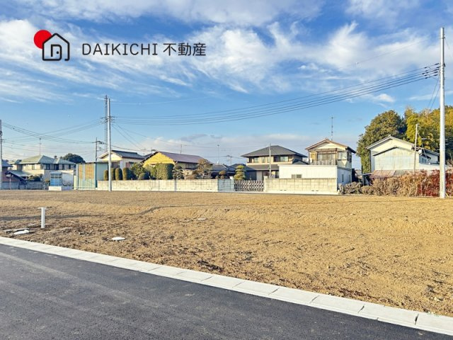 【前面道路含む現地写真】 | 羽生市藤井上組　新築戸建　全12棟　5号棟