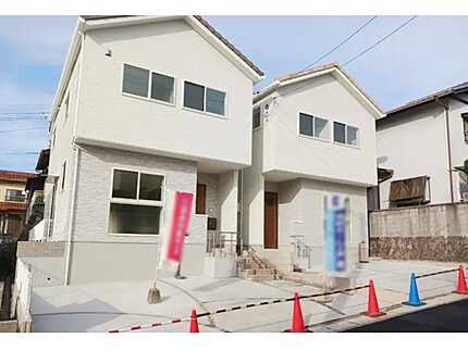 安佐北区真亀３丁目 の外観|南向き全室2面採光で明るい住まい♪