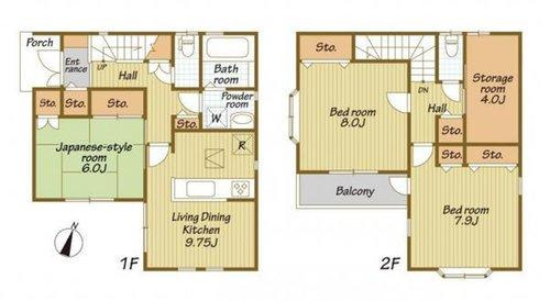 越谷市東越谷８丁目　中古戸建