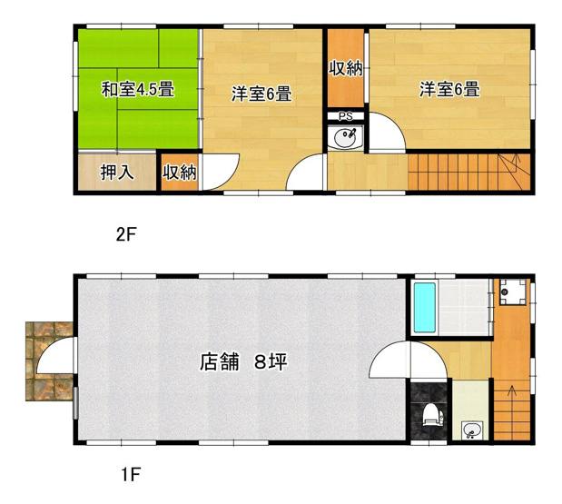 【間取り】 | 高知市仲田町