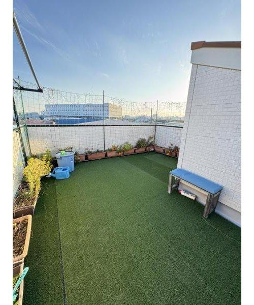 川口市元郷　築浅中古戸建てのバルコニー