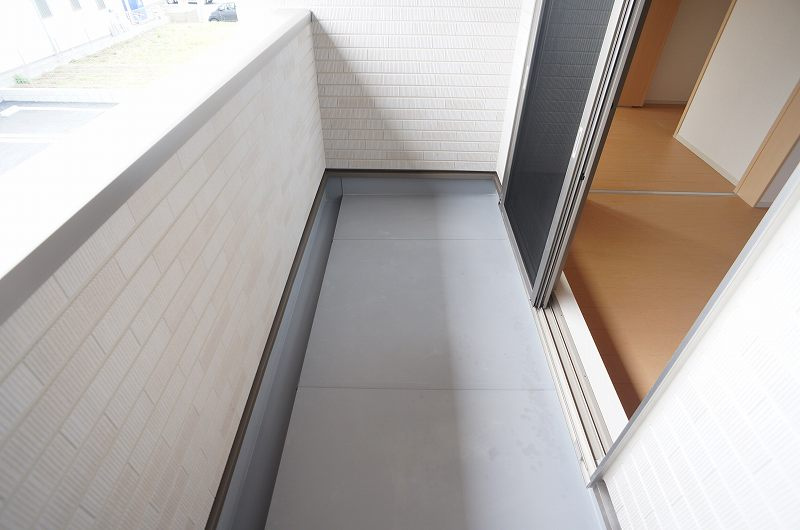 野田市堤台のアパートのバルコニー|バルコニー