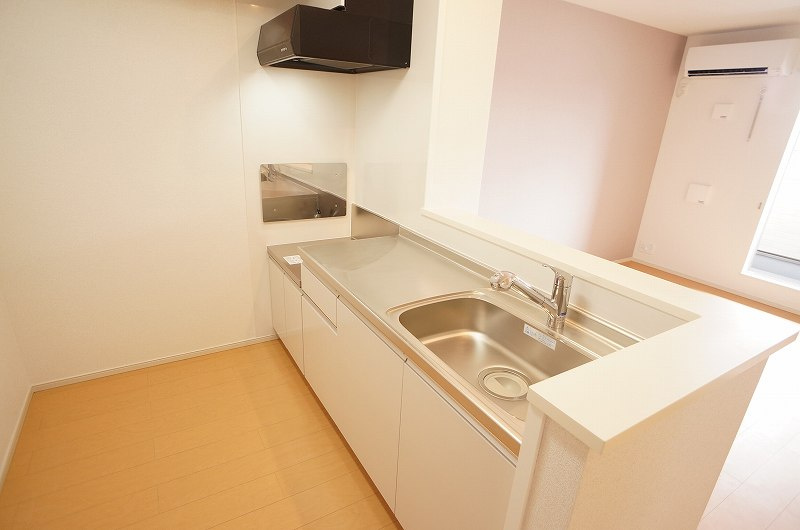 野田市堤台のアパートのキッチン|キッチン
