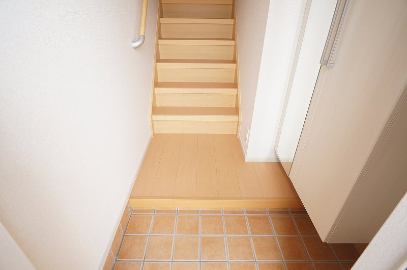 野田市堤台のアパートの玄関|玄関
