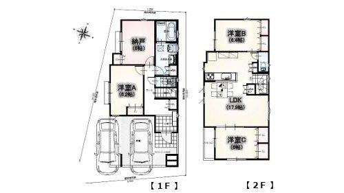 草加市神明　新築戸建て