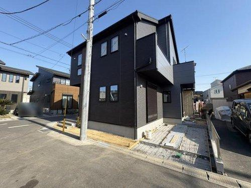 流山市木２新築戸建ての前面道路含む現地写真