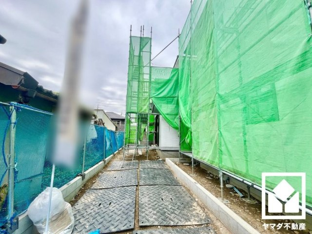 伏見区醍醐南里町　1期　1号棟の外観|4月13日　現地写真更新