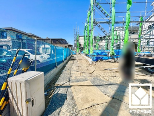 伏見区醍醐南里町　1期　1号棟の外観|3月17日　現地写真更新