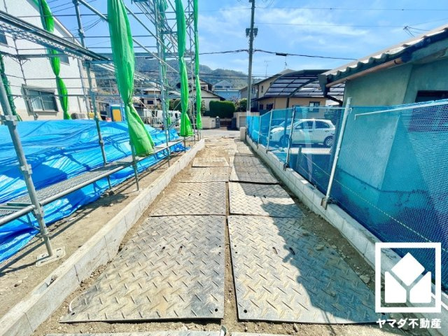 伏見区醍醐南里町　1期　1号棟の駐車場|3月17日　現地写真更新