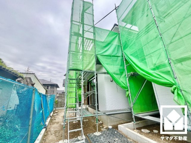 伏見区醍醐南里町　1期　1号棟の外観|4月13日　現地写真更新