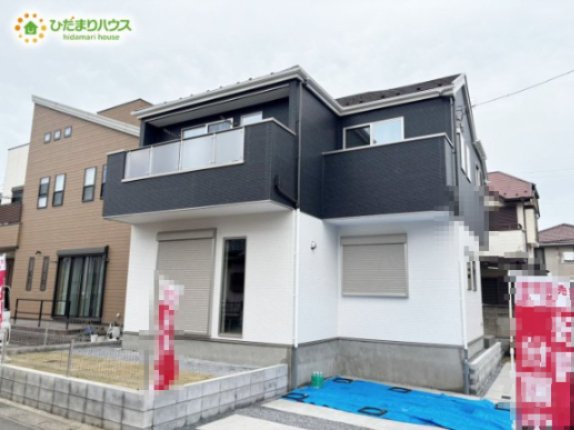 柏市西柏台2期　新築戸建　1号棟の外観パース|ご見学可能可能です(^^)/是非お問い合わせ下さい♪
