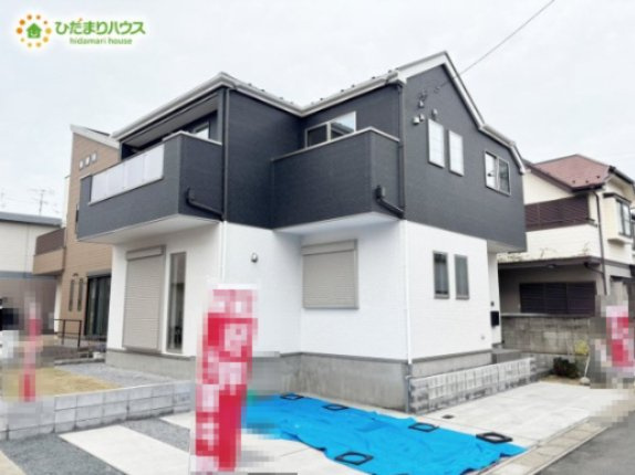 柏市西柏台2期　新築戸建　1号棟の駐車場|3台分可能な駐車スペース（車種により異なります。）