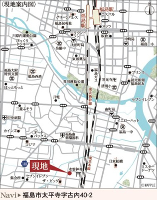 【地図】 | Livele Garden.S　大森・太平寺　４号棟 | ★内覧予約でブランド米2kg★