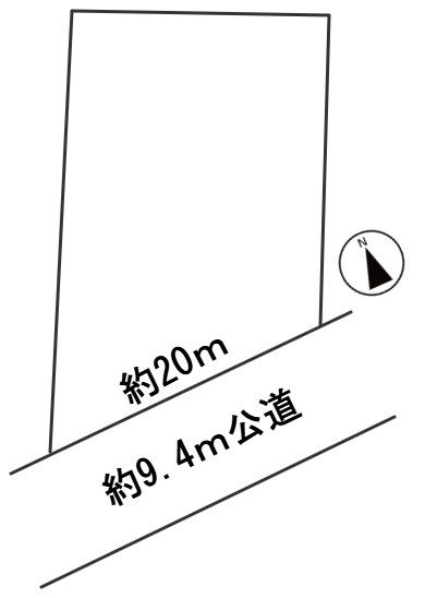 ６６３６４　瑞穂市別府土地の区画図
