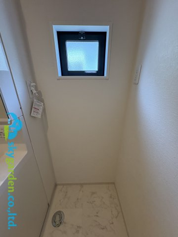 藤沢市羽鳥２期　新築戸建　全2棟1号棟のランドリースペース