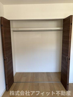 【収納】 | ミーティアB棟 | クローゼット