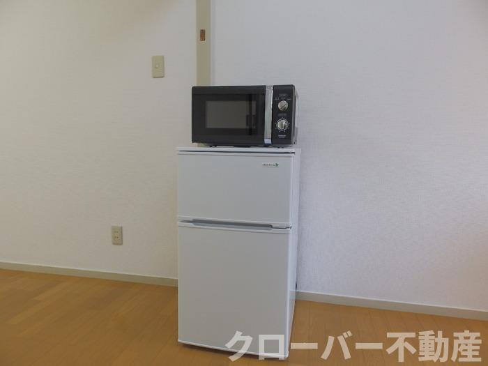 ピュアハイツ生野の設備|冷蔵庫・電子レンジ
