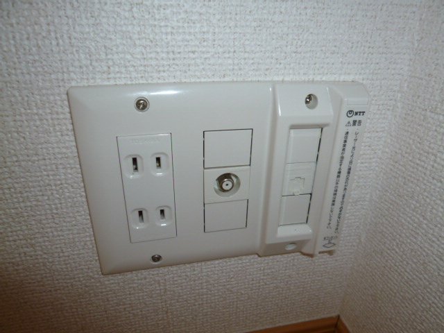 カルム・プロムナードBの設備|電話モジュラー・TVジャック