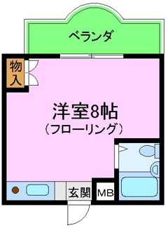 【間取り】 | リバーランドPIT
