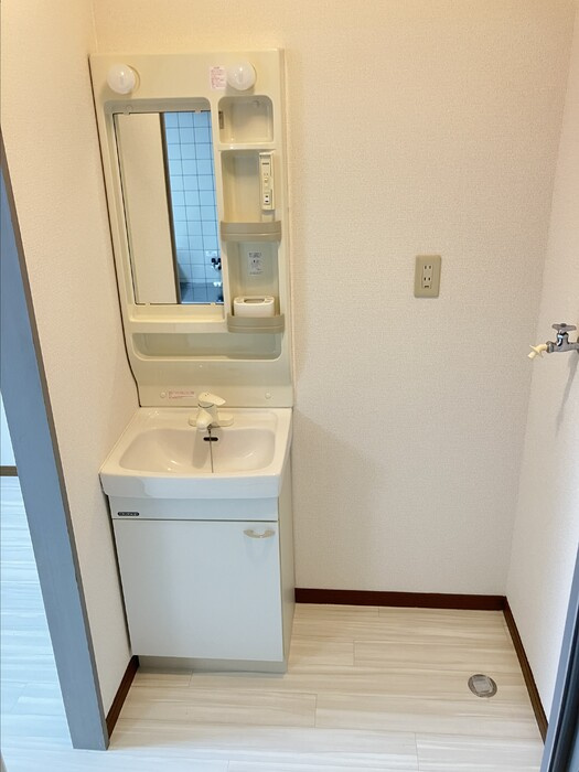 カナルシャトーＤ７の独立洗面台|洗面所