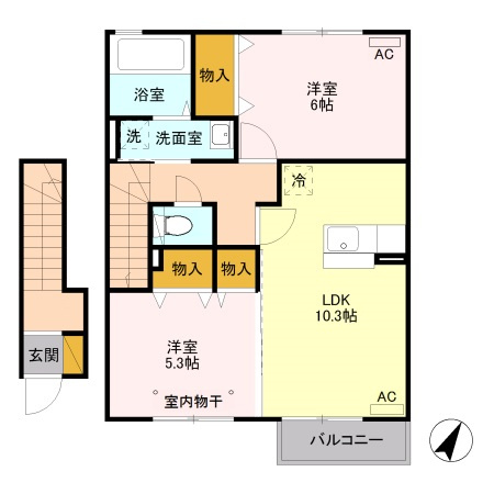プランドールⅠ(アイ)の区画図