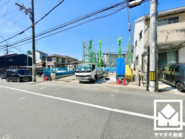 伏見区醍醐南里町　1期　2号棟の外観|2月14日　現地写真更新