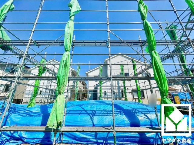 伏見区醍醐南里町　1期　2号棟の外観|2月14日　現地写真更新