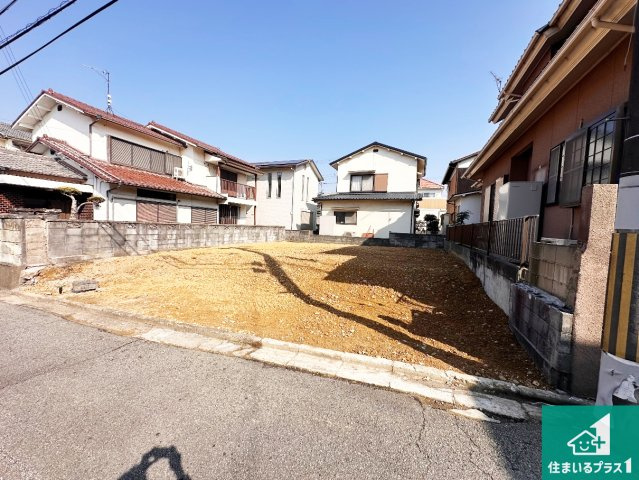 加古川市平岡町新在家　売土地の外観|周辺は落ち着いた街並みの住宅地！子育てがしやすい住環境です！