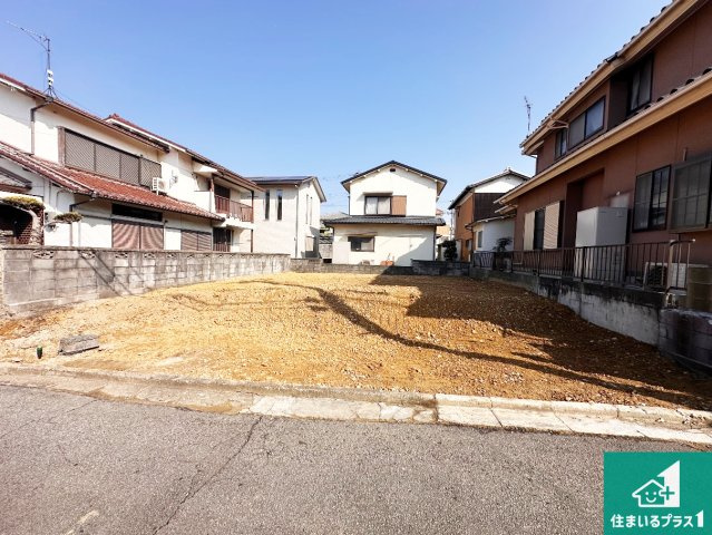加古川市平岡町新在家　売土地の外観|周辺は落ち着いた街並みの住宅地！子育てがしやすい住環境です！現地でしかわからない事もございます。是非一度ご覧ください。