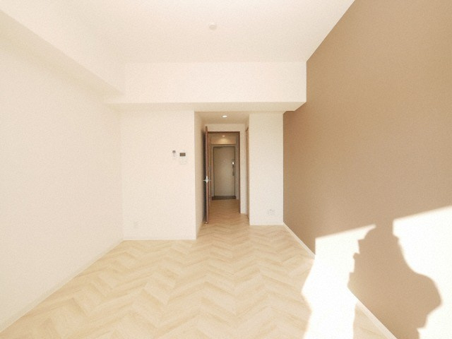 大阪市北区長柄東３丁目の賃貸マンションの居間・リビング