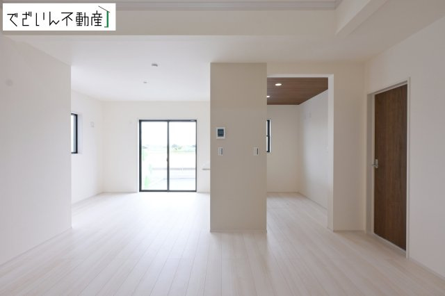 【居間・リビング】 | Livele Garden.S加須市日出安　【平屋】新築住宅 | ≪1号棟≫
現地(2026年6月撮影)