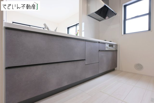 【キッチン】 | Livele Garden.S加須市日出安　【平屋】新築住宅 | ≪1号棟≫
現地(2026年6月撮影)