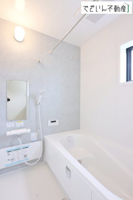 【浴室】 | Livele Garden.S加須市日出安　【平屋】新築住宅 | ≪1号棟≫
現地(2026年6月撮影)
